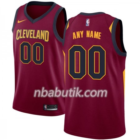 NBA Mænd Trøje Cleveland Cavaliers Custom Nike 2017-18 Rød Swingman